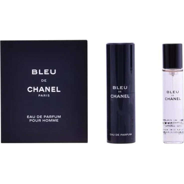 Chanel Bleu Nachfüllbar Set Eau de Parfum (EdP) 3 x 20 ml – Bild 1
