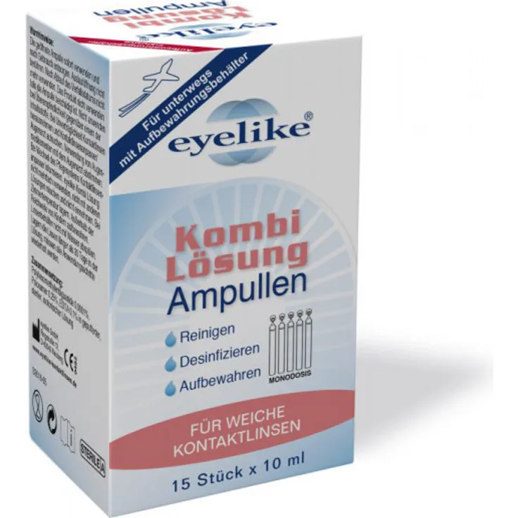 Eyelike Kombi Monodosis 15x10ml (150ml)
