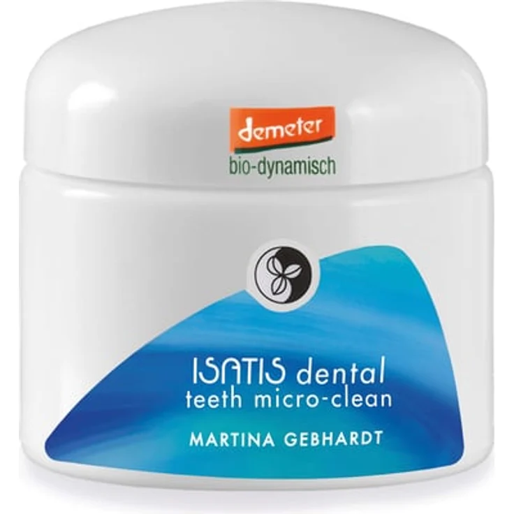 Martina Gebhardt Isatis dental Teeth Micro Clean 20 g, mit Aktivkohle