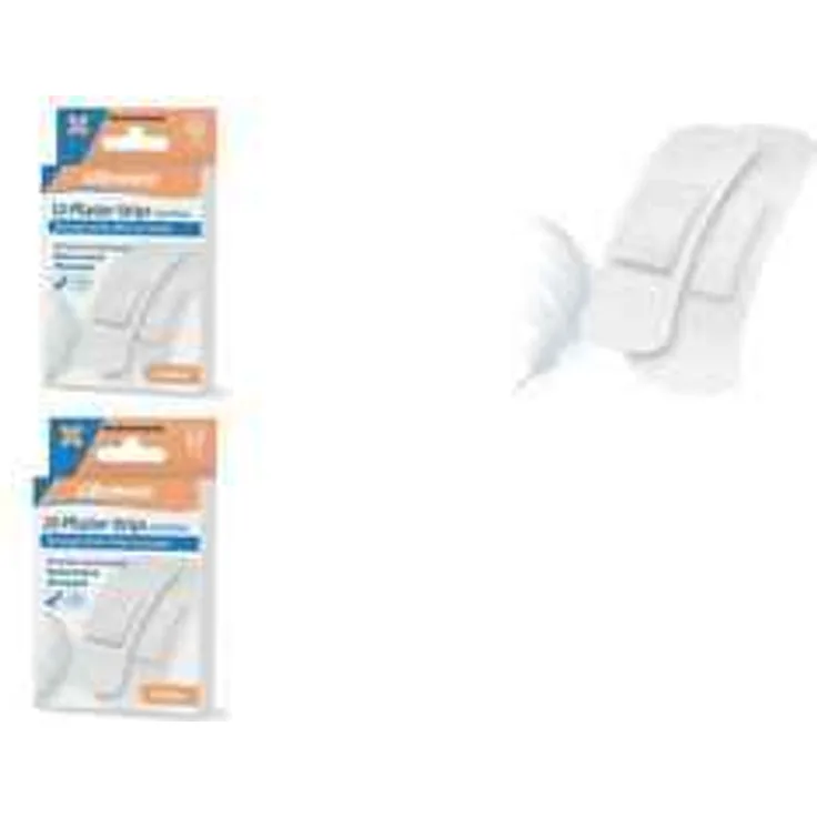 Lifemed Pflaster-Strips Sensitive, weiß, 20er