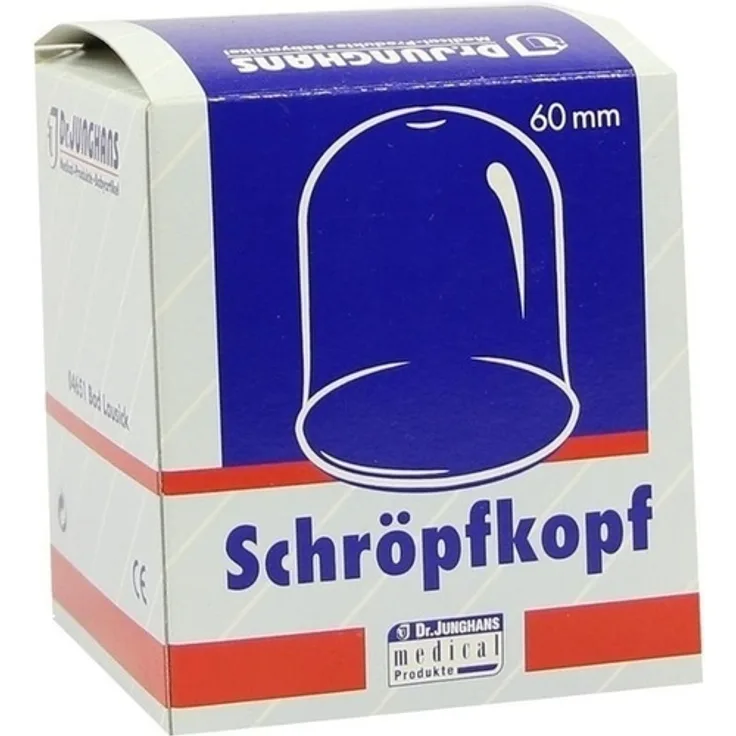 Dr. Junghans Medical Schröpfkopf 6 cm Glas 1 St.