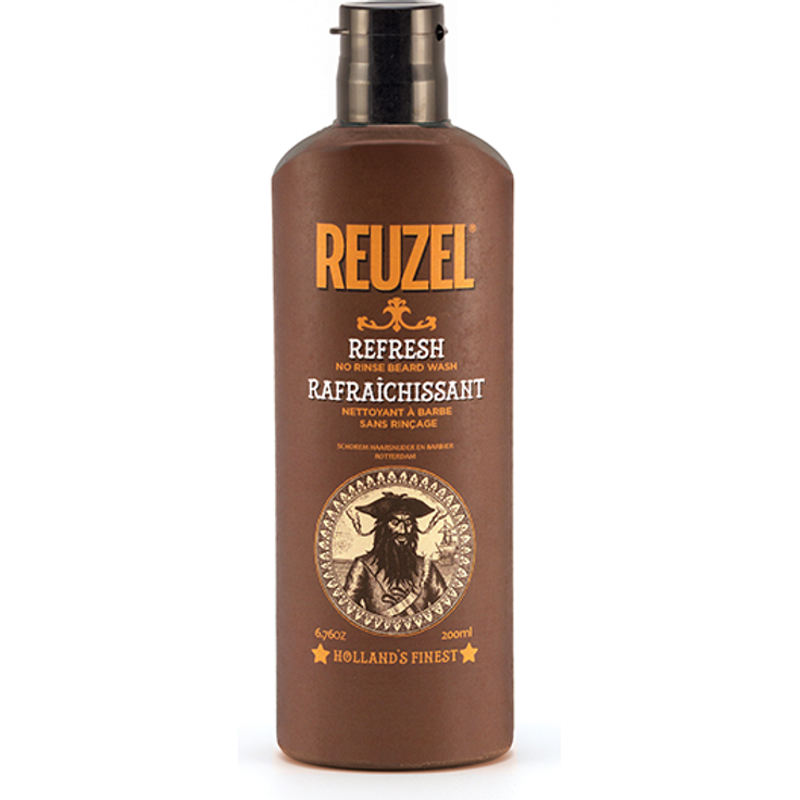 Reuzel Refresh No Rinse Beard Wash 200 ml, für Herren empfohlen