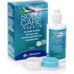 Solocare Aqua 1x90ml Reise-Set Kontaktlinsenflüssigkeit für Weiche Kontaktlinsen Kombilösung für das Reinigen, Desinfizieren und Aufbewahren der Linse (All-In-One Lösung)