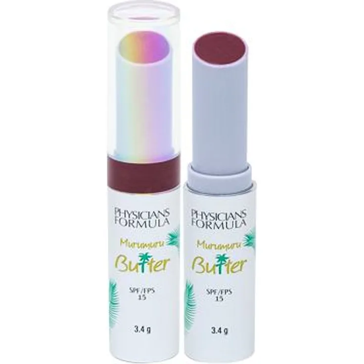 Physicians Formula Murumuru Butter Lip Cream Tönendes Lippenbalsam Mit Cremiger Textur Spf15 3,4 g Farbton Acaã­ Berry Für Frauen