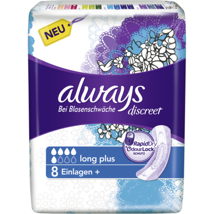 Always Discreet Inkontinenz Long Plus 40 Stück