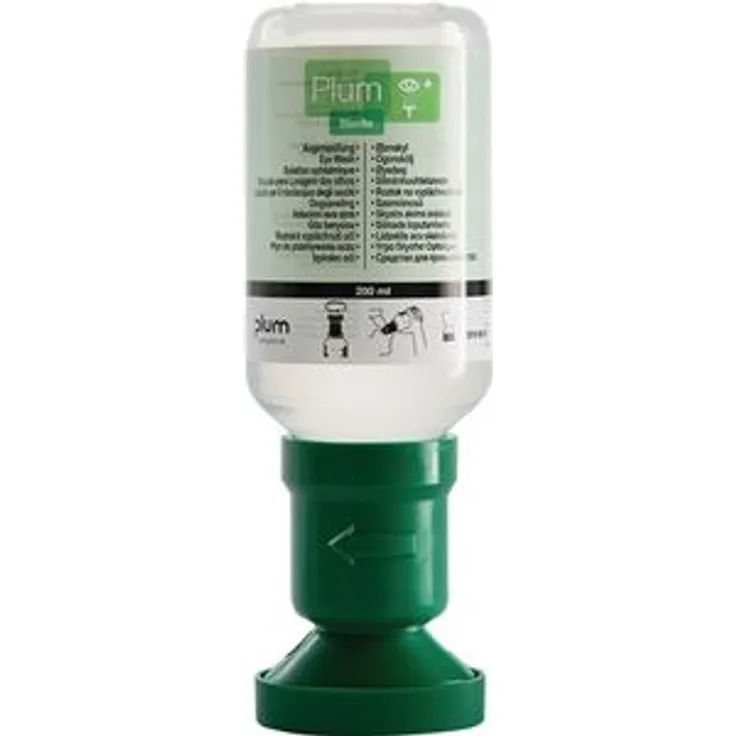 Plum Augenspülflasche 0,9 % sterile Natriumchloridlösung, 200 ml