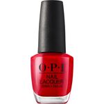 OPI Nail Lacquer – Nagellack mit bis zu 7 Tagen Halt – Ergiebig, langlebig & splitterfest Big Apple Red 15 ml