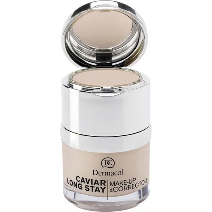 Dermacol Caviar 2In1 Make Up + Concealer 01 Pale 30 ml