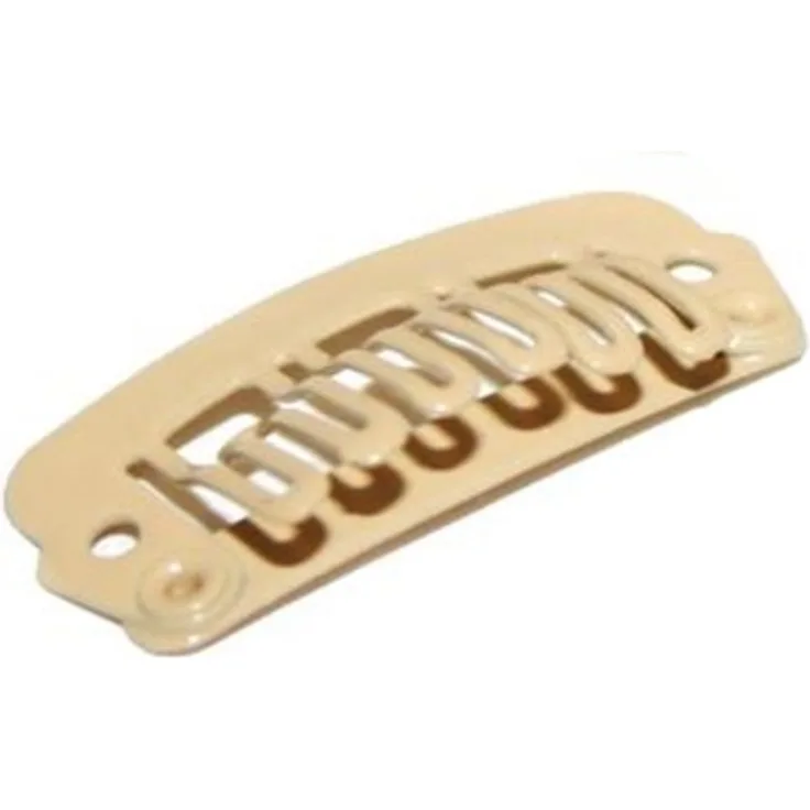 Balmain Double Hair Clips 10 Stück schwarz