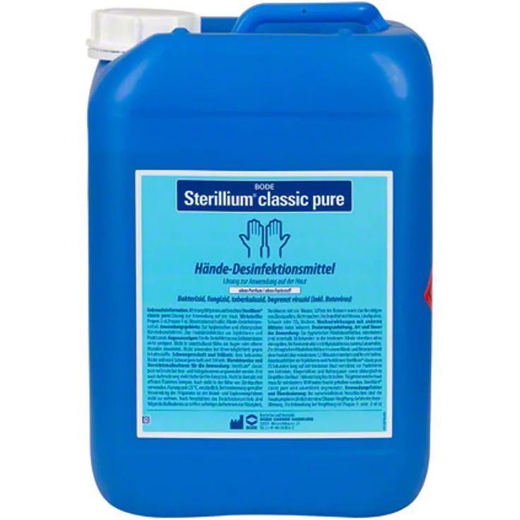 Bode Sterillium Hände-Desinfektionsmittel Classic Pure Hautdesinfektion 5 l 