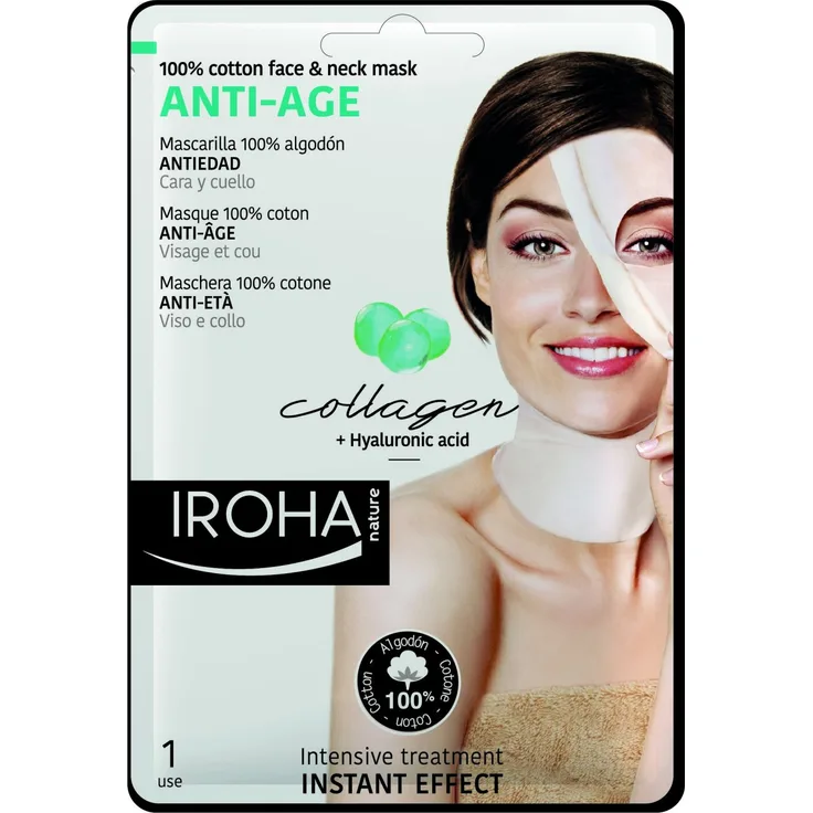 Village Collagen Face & Neck Mask Anti-Age 30 ml, für alle Hauttypen, Wirkung: feuchtigkeitsspendend, wohltuend, belebend
