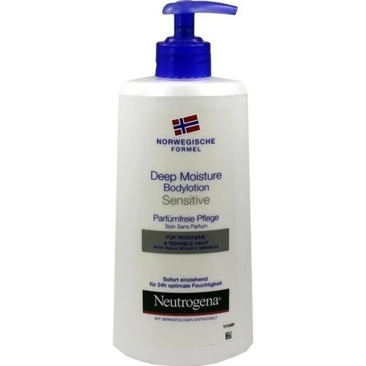 Neutrogena Norweg.F Deep Moisture Bodylotion Sens. 400 ml  – Bild 1