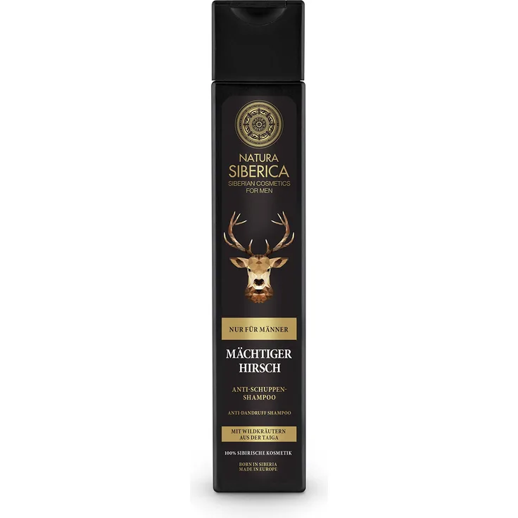 Natura Siberica Mächtiger Hirsch Anti-Schuppen-Shampoo 2 x 250 ml