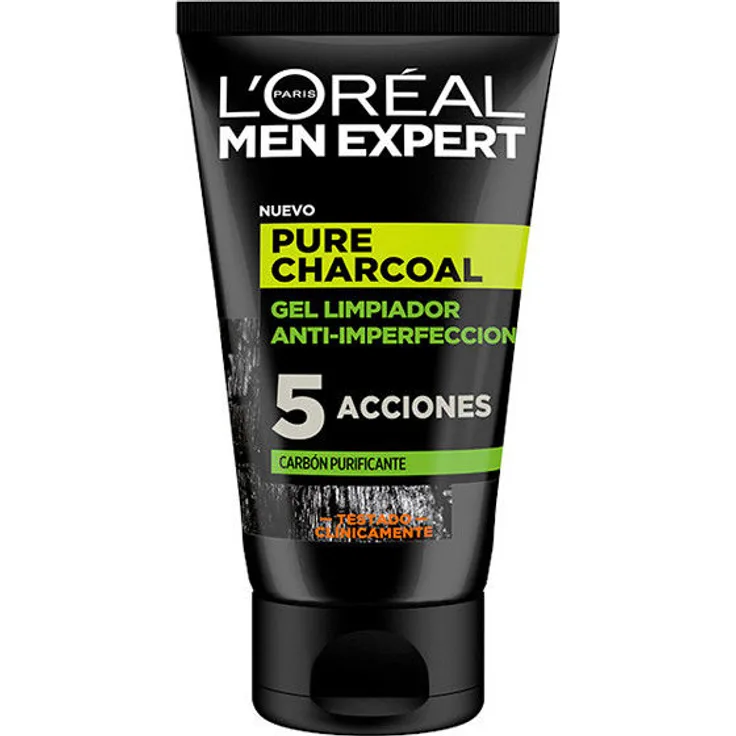 L'Oréal Gesichtsreinigungsgel Pure Charcoal L'Oréal Make Up 100 ml, für Damen und Herren 