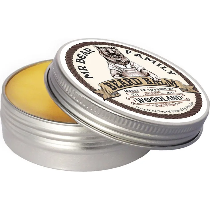 Mr. Bear Family Beard Balm Woodland 60 ml, für Herren empfohlen