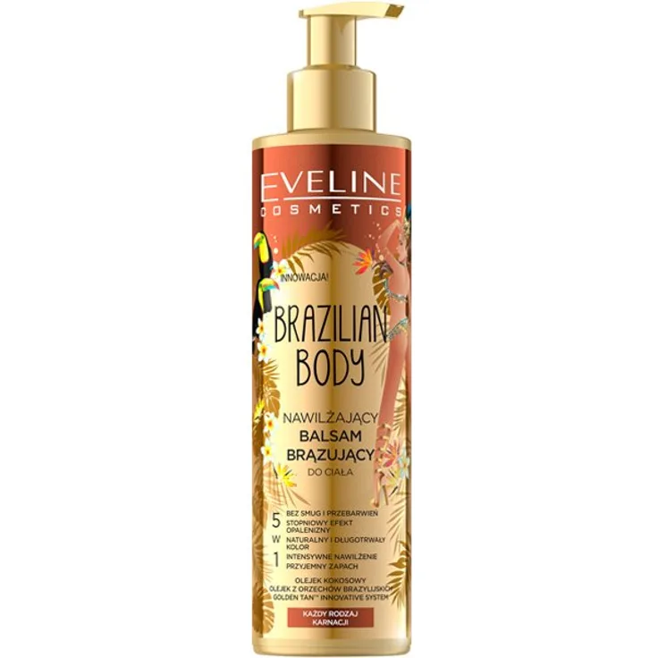 Eveline Brazilian Body Bräunende Körperlotion 5In1 200 ml