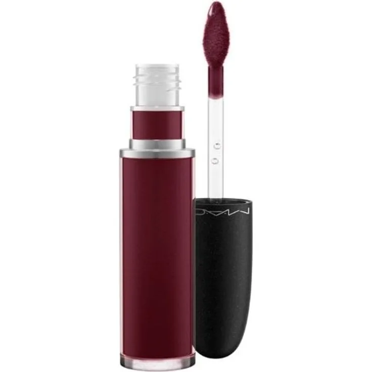 MAC Retro Matte Liquid Lipcolour High Drama, Farbton: Rot, mit einem matten Finish, Inhalt: 5 ml 