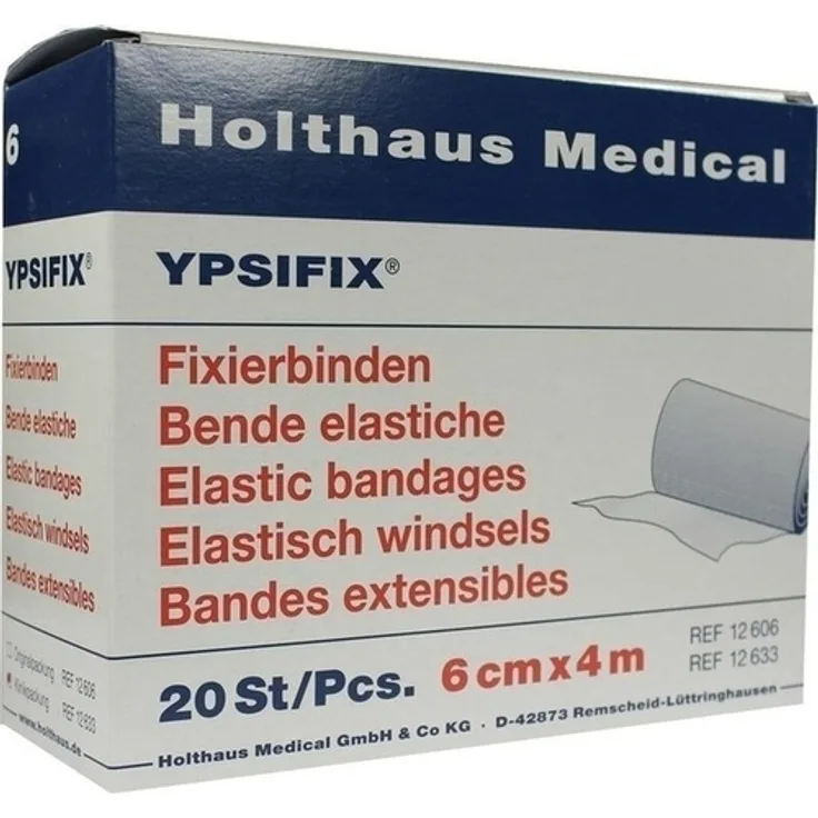 Holthaus Medical Fixierbinde Ypsifix elastisch 6 cmx4 m lose 20 St.