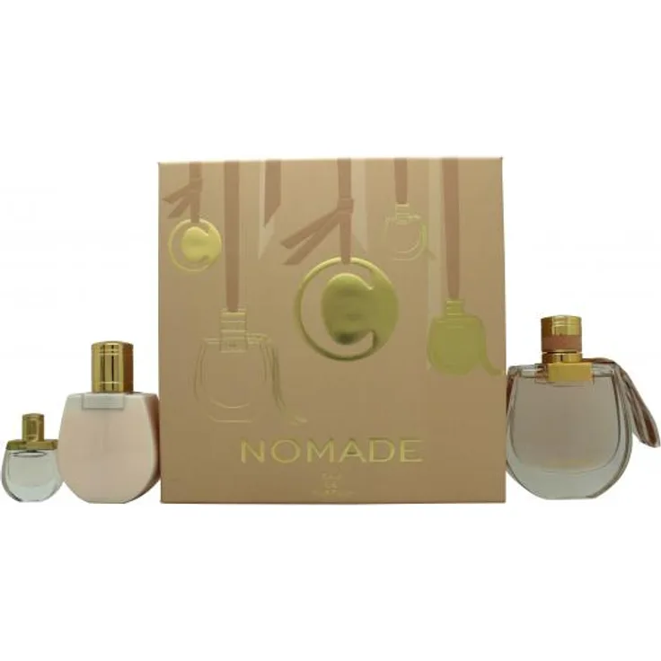 Chloé Nomade Set Eau de Parfum (EdP) 75 ml + 5 ml + Bodylotion 100 ml
