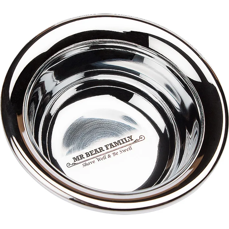 Mr. Bear Family Shaving Bowl Stainless Steel