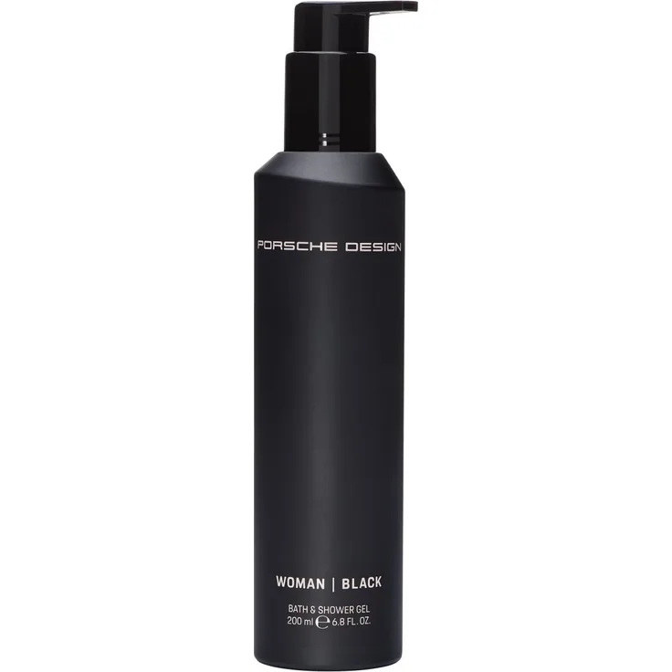 Porsche Design Woman Black Bath and Shower Gel 200 ml