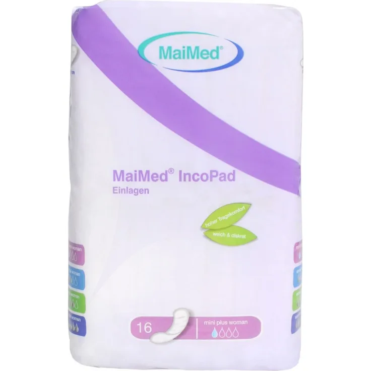 MaiMed Inkontinenz Einlagen IncoPad Mini Plus 16 Stück
