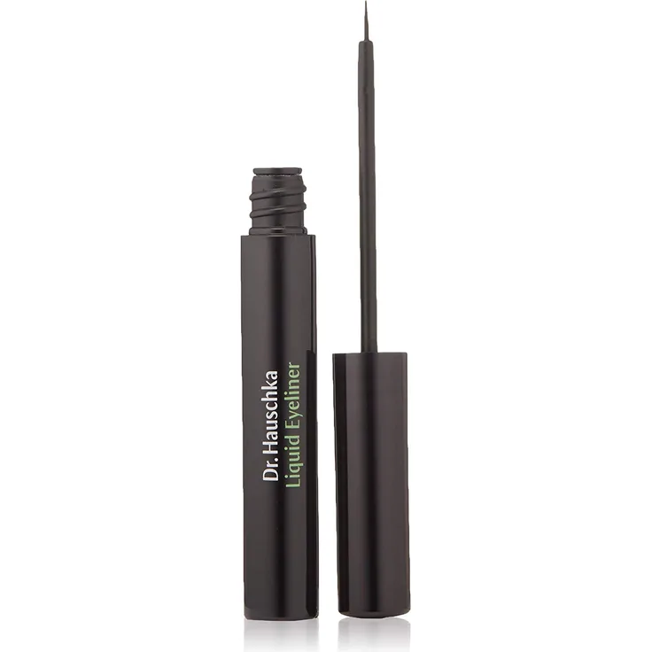 Dr. Hauschka Liquid Eyeliner, 01 Black, 4 ml, mit einer flüssigen Textur 