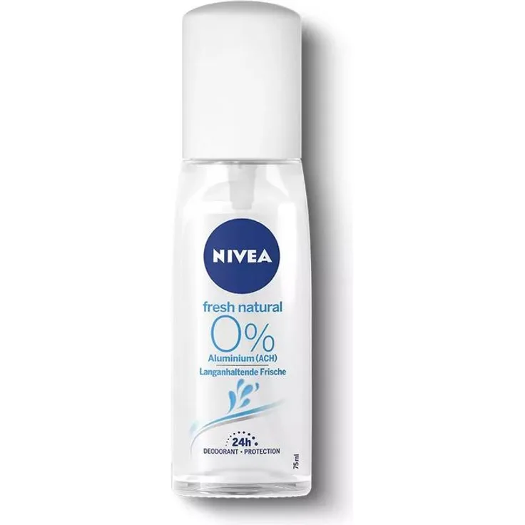 Nivea Deo Zerstäuber Fresh Natural 24h effektiver Deo Schutz 75 ml