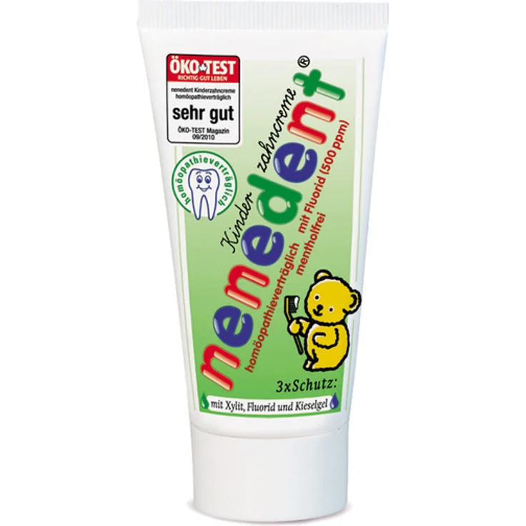 Nenedent homöopathieverträglich mit Fluorid 50 ml, für saubere Zähne & frischen Atem – Bild 1