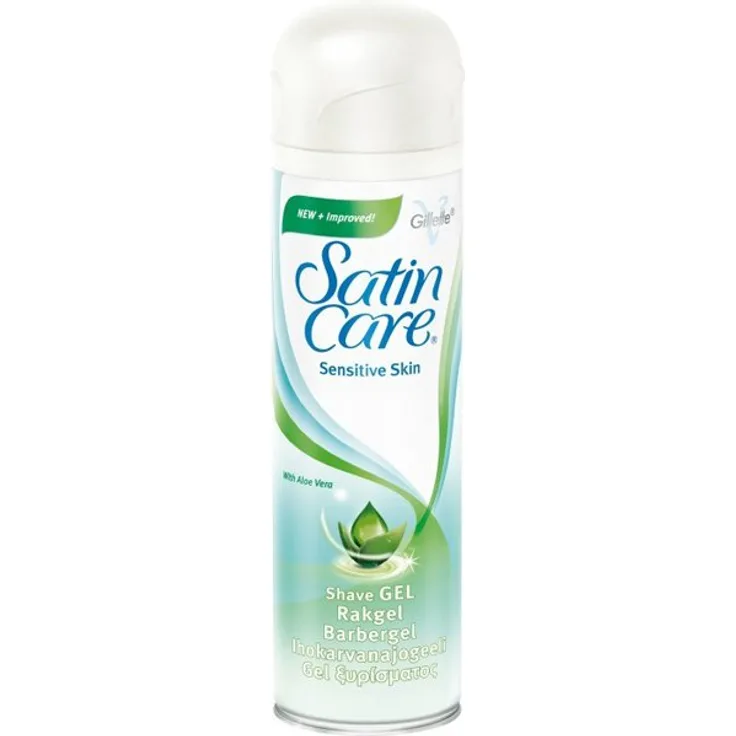 Gillette Satin Care Rasiergel Empfindliche Haut 200 ml