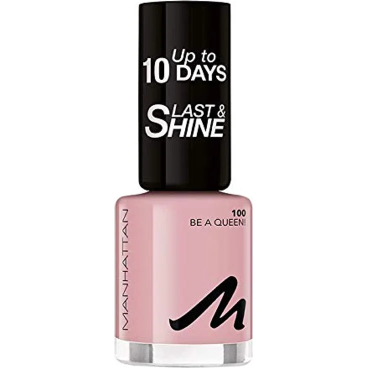Manhattan Cosmetics Last und Shine Nagellack, Nr.100 Be a Queen, 10 ml