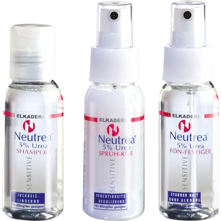 Elkaderm Neutrea Plus Mini-Set Für Unterwegs 3 x 50 ml