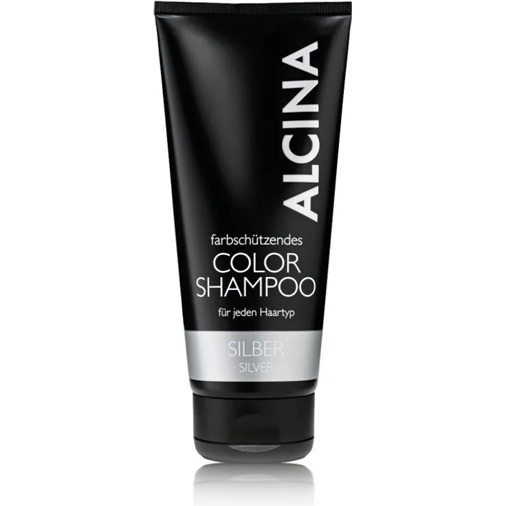 Alcina Color Shampoo silber für coloriertes Haar, verleiht Farbglanz 200 ml