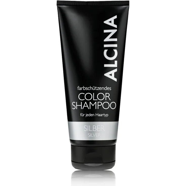 Alcina Color Shampoo silber für coloriertes Haar, verleiht Farbglanz 200 ml