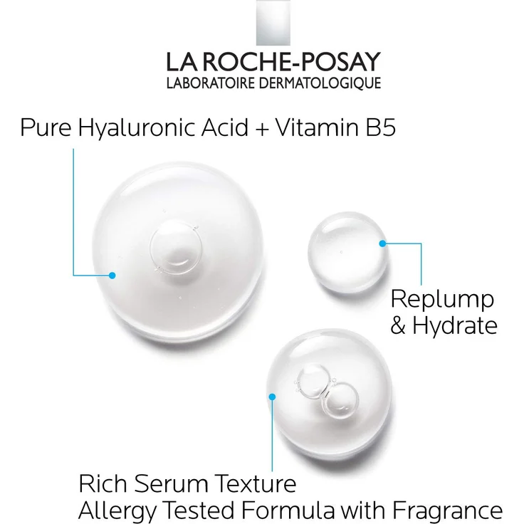 La Roche-Posay Hyalu B5 Serum Anti-Rides für Empfindliche Haut, belebend und pflegend 30 ml – Bild 3