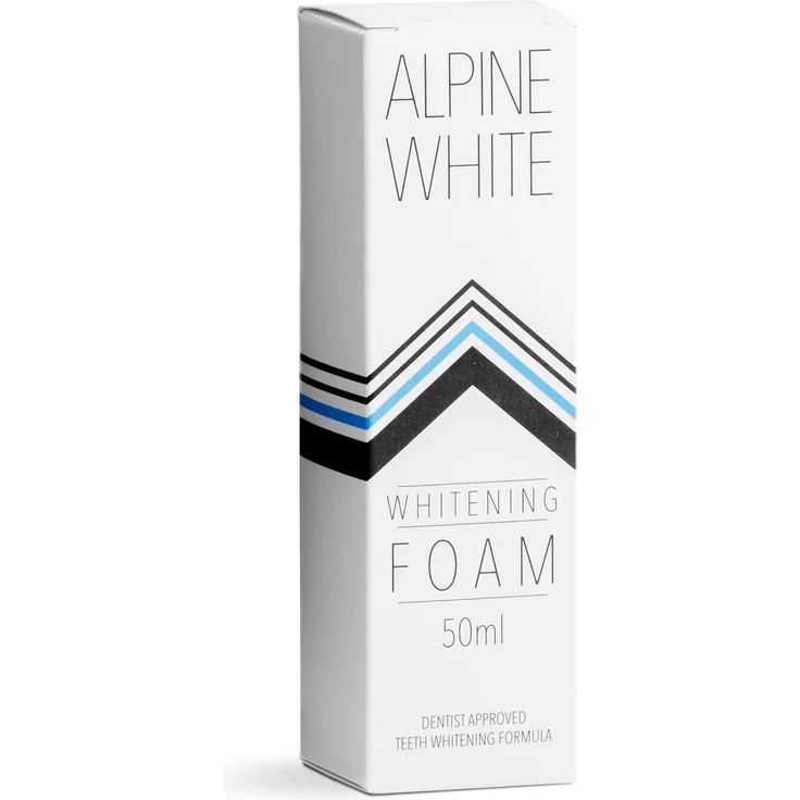 Alpine White - Bleaching Whitening Foam - Zahncreme - 50 ml