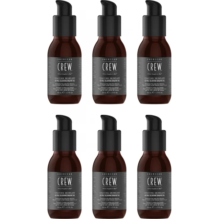 American Crew Ultra Gliding Shave Oil 6x50 ml