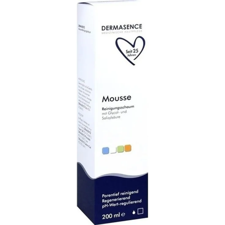 Dermasence Mousse Reinigungsschaum 200 ml, für Damen und Herren