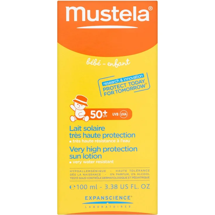 Mustela Very High Protection Sun Lotion LSF 50 100 ml