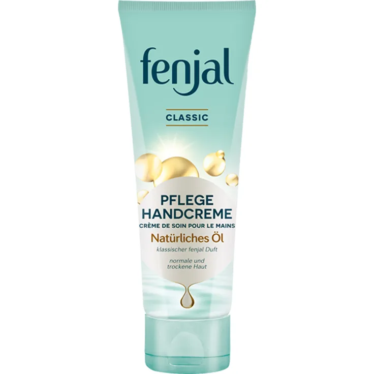 Fenjal Pflege Handcreme Classic Natürliches Öl klassischer Duft 75ml