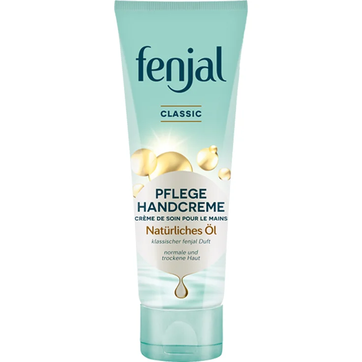Fenjal Pflege Handcreme Classic Natürliches Öl klassischer Duft 75ml – Bild 1
