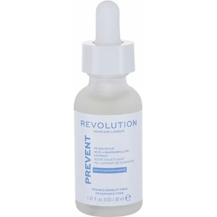 Revolution Skincare Skincare 1% Salicylic Acid Marshmallow Extract Gesichtsserum gegen Hautunvollkommenheiten 30 ml