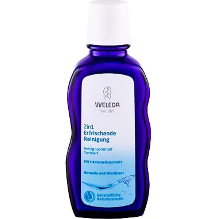 Weleda Witch Hazel One-Step Cleanser & Toner Reinigungstonikum Für Normale Haut & Mischhaut 100 ml