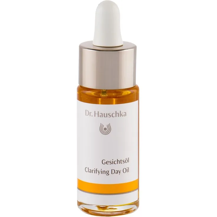 Dr. Hauschka Face Care Clarifying Day Oil 18 ml mit klärender und reinigender Wirkung für alle Hauttypen, unreine Haut