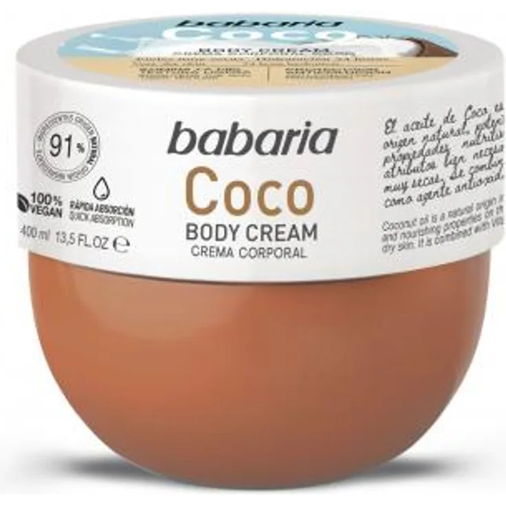 BABARIA COCO BODY CREAM 400 ml