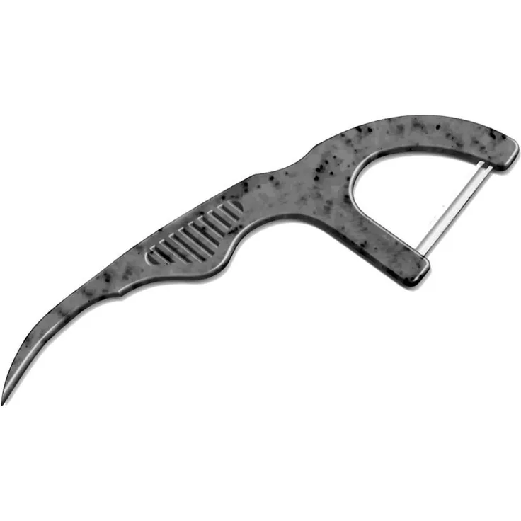 The Humble Co. Zahnseide-Sticks aus Maisstärke, beschichtet mit Aktivkohle, 50 Stück