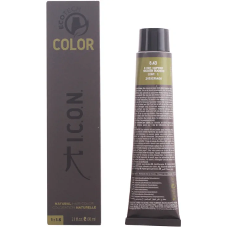 Icon Ecotech Color #8.43 Light Copper golden Blonde 60 ml