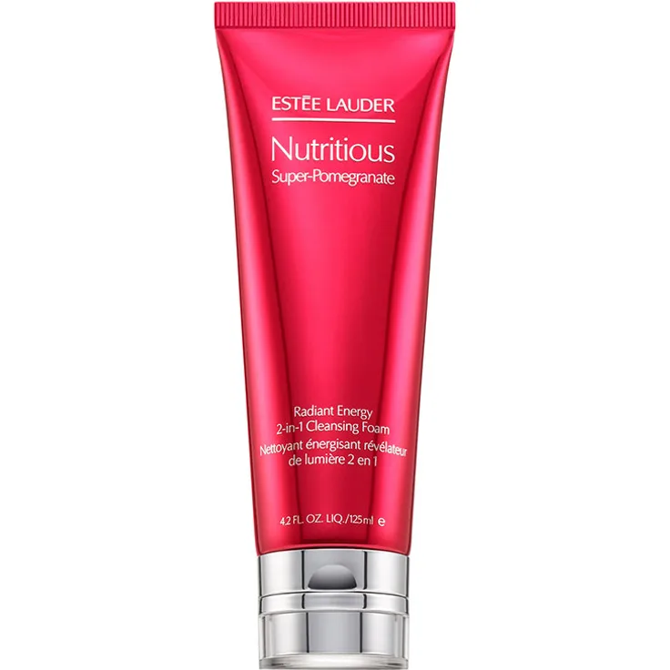 Estée Lauder Nutritious Super-Pomegranate Radiant Energy 2-In-1 Foam Cleanser 125 ml, für Damen und Herren 