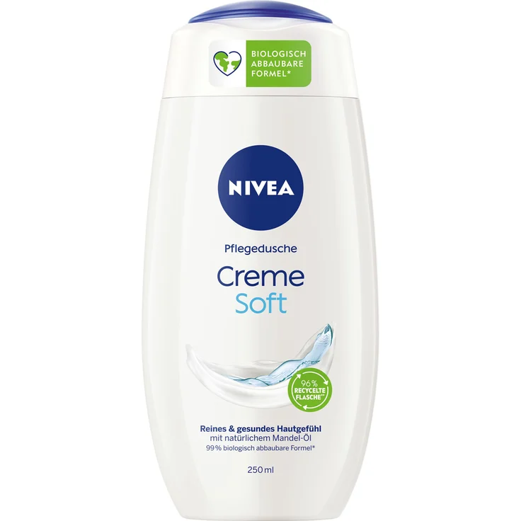 Nivea Cremedusche Creme Soft Pflegedusche Mit Mandel Öl 250 ml - Preisvergleich – Bild 1