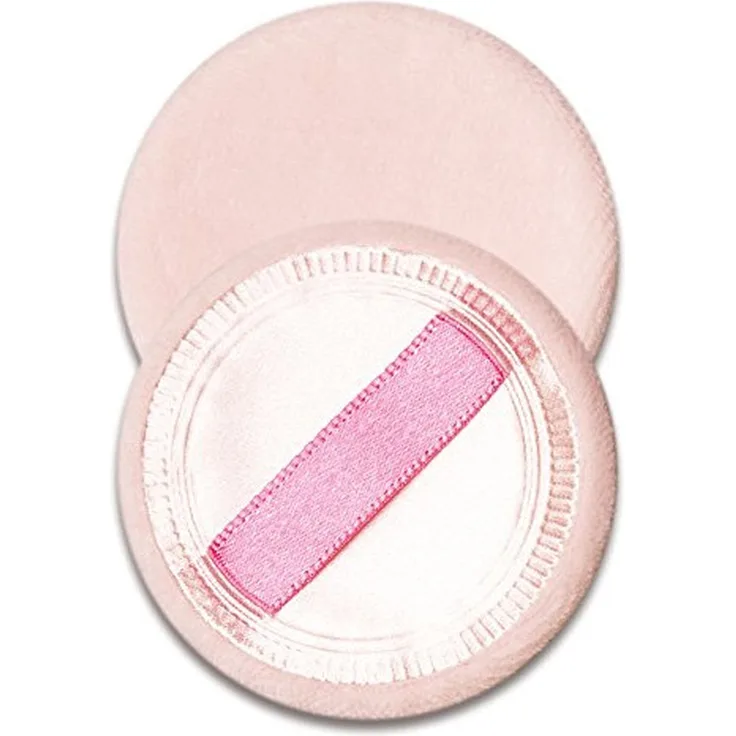 TITANIA Puderquaste, Circa 5.5 cm, Rückseite Satin mit Nylonband, auf Blisterkarte, 1er Pack (1 x 11 g)